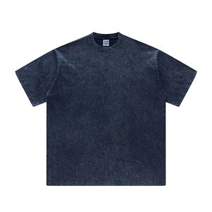 Camiseta Oversize de Algodón 100% de 250g con Hombros Caídos, Personalizable con Estampado, Unisex, Lisa para Hombre, con Logotipo Personalizado, Suministro del Fabricante - Product Image 4