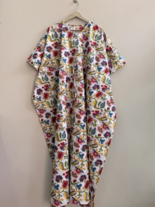 Wholesale Cotton <b>Kaftan</b> <b>Dress</b> For Women Casual Summer Beach Cover Up - Product Image 5