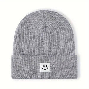 100% Acrylic Custom Logo Wholesale Cute Face High Quality Beanies Stretch Knitted <b>Hat</b> <b>Winter</b> Multi Color Knit Beanie <b>Hats</b> - Product Image 4