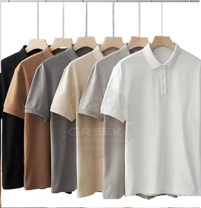 Men's Smart Casual Polo <b>T</b>-<b>Shirt</b> Breathable Soft Touch Fabric Regular Fit <b>Collared</b> Half Sleeve <b>Shirt</b> for Office Casual Outings - Product Image 3