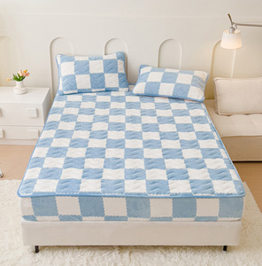 Sábana Plana Gris y Blanca, 200 Hilos, Ultra Suave, Transpirable, para Todas las Temporadas, Ropa de Cama para Adultos - Product Image 4