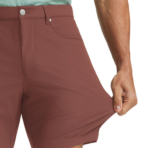 Shorts de golf décontractés pour hommes, style urbain, en toile, taille élastique, légers, extensibles, avec poches, imperméables, respirants, séchage rapide - Product Image 3