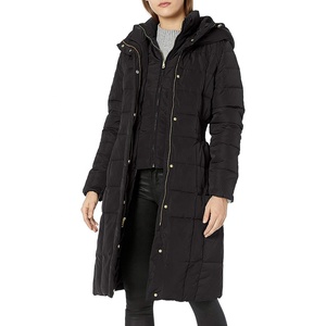 wholesale Custom Logo <b>Women's</b> Long Down Jacket Hooded Winter Puffer <b>Coat</b> in Any Color Meeting Any Condition Down <b>Coat</b> for <b>women</b> - Product Image 4