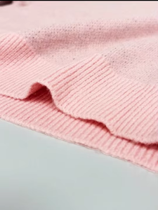 Suéter de algodón 100% para hombre, estilo Hip Hop, con letras, cuello redondo, tejido, rosa y blanco, personalizado, OEM, ODM, venta al por mayor, transpirable - Product Image 5