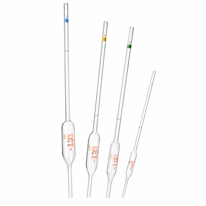 Pipeta Volumétrica de Laboratorio OEM de 8 ml, Vidrio de Borosilicato, Alta Precisión, Graduación Única, para Análisis Químico - Product Image 6
