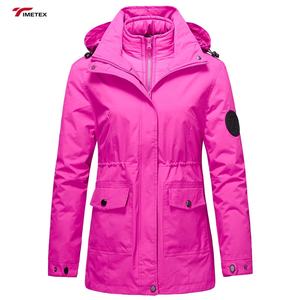 Veste d'hiver imperméable de luxe, rembourrée et teinte, épaisse, chaude, confortable, en polaire, imperméable, de bonne qualité, veste d'hiver décontractée et chaude - Product Image 3