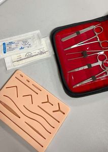 Rainbow Color Manual Medical Students Surgical Instrument Set Hospital Use Complete Suture <b>Pad</b> Wounds <b>Practice</b> Surgical Tools CE - Product Image 6