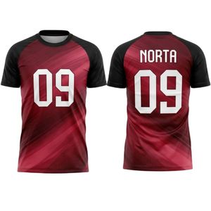 เสื้อฟุตบอลพิมพ์ลายดิจิตอลสีน้ำตาลแทนลายดินเผา เสื้อทีมฟุตบอล เสื้อกีฬาประสิทธิภาพสูง - Product Image 1