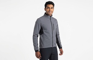 Chaqueta de Ciclismo de Invierno Oree Retail Personalizada con Logotipo Frontal, de Softshell, Spandex, Térmica, Reflectante, Impermeable, Cortavientos, de Manga Larga para Hombre - Product Image 4