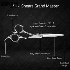 Stainless Steel 6 Inch Professional Hair Cutting Scissors Razor Edge <b>Barber</b> Shears Salon Tool <b>Set</b> Wholesale - Product Image 6