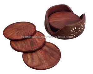 Premium Quality Wood <b>Coaster</b> Premium Style Quality Wedding <b>Table</b> Decorative Wooden <b>Coaster</b> for Drinks at Affordable Price - Product Image 6