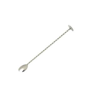 Cuillère à bar en acier inoxydable à long manche, agitateur de cocktail, ustensile de mélange de boissons, outil professionnel de bar, accessoire pour boissons de restaurant - Product Image 2