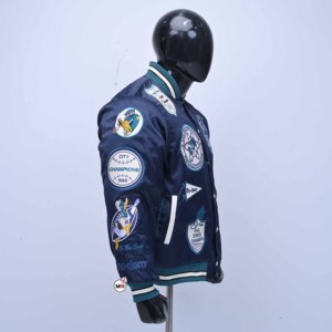 Premium Quality Wholesale Custom <b>Men's</b> Baseball Varsity <b>Jackets</b> Breathable <b>Canvas</b> Fabric Eco-Friendly Vintage Winter <b>Jackets</b> - Product Image 3