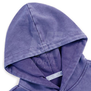 Sweat-shirts modernes pour hommes, effet délavé, conçus en coton mélangé pour un confort durable, parfaits pour un style de vie actif. - Product Image 3