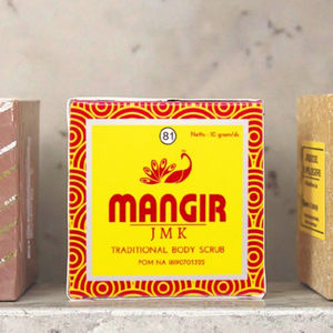 Exfoliante Corporal Herbal Tradicional JMK Mangir, Especias de Cúrcuma, Flores Secas para Iluminar, Suavizar y Mejorar la Salud de la Piel - Product Image 4