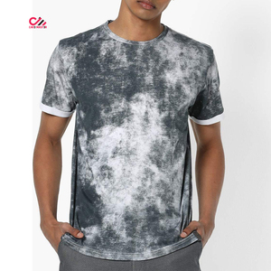 T-shirt de qualité supérieure, tendance, personnalisé, délavé à l'acide, pour homme, coupe oversize, imprimé vintage, en coton, unisexe, délavé à l'acide, pour un usage décontracté - Product Image 1