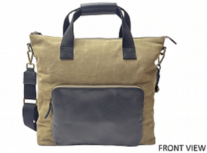 Sac fourre-tout en cuir pour homme, sacoche messager, durable, imperméable, luxueux, élégant, pour le bureau, les voyages, les trajets quotidiens, cadeau raffiné - Product Image 6