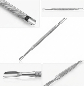 Pousse-cuticules en acier inoxydable, coupe-ongles, outil de manucure - Product Image 2