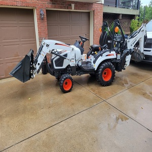 Achetez un tracteur Bobcat haute puissance 4x4, moteur 50 CV, boîte de vitesses, roues, pompe compacte, avec roulement avant gratuit pour usage agricole - Product Image 5