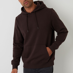 Sweat à capuche en polaire élégant pour homme avec tissu doux et chaud, design confortable et look simple pour les voyages, les tenues décontractées et les journées froides - Product Image 1