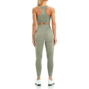 Ropa Deportiva 100% Algodón de Buena Calidad, Último Diseño, Conjunto de Yoga para Mujer de Secado Rápido, Mejor Fabricación, Precio al por Mayor, Conjunto de Yoga para Mujer - Product Image 5