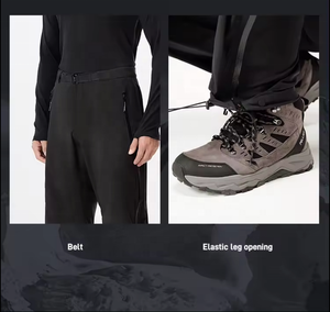 Pantalones de Senderismo para Hombre, Pantalones Deportivos Transpirables para Exteriores, con Costuras Selladas, Resistentes al Viento, Impermeables, para Escalar, Pescar y Acampar - Product Image 5