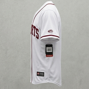 Camiseta de béisbol con cuello en V para hombre, camiseta negra de malla con botones y manga corta, camisetas de béisbol con número 23, ropa deportiva, camisetas de béisbol - Product Image 5