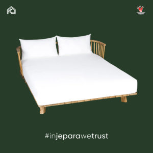 Dewi Premium Teak Wood Portable Foldable Luxury Outdoor Lounge <b>Bed</b> for Hotel & Villa Pool Use - Product Image 3