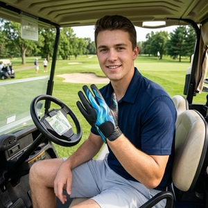 Guante de Golf Profesional Injae para Mano Izquierda, de Cuero Cabretta, Suave, Premium, Transpirable, Flexible, Agarre Seguro, Suministro OEM ODM, MOQ Bajo - Product Image 5