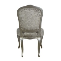 Chaise de salle à manger en bois massif Chaises tuftées antiques conçues pour le style européen Maison Salle à manger Cuisine Hôtel Restaurant Meubles