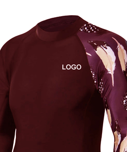 UV Protection Outdoor <b>Compression</b> Sportswear Gym Fitness Fit Training & Swim <b>Shirt</b> Custom Printed Quick Dry Rash Guard <b>Shirt</b> - Product Image 2