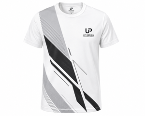 Custom Sublimation White <b>Polyester</b> T <b>Shirt</b> Quick Dry Crew Neck Sports Training Running Gym Wear Athletic Tee OEM ODM - Product Image 2