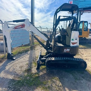 Mini-excavatrice Bobcat E35 durable, machine de terrassement compacte de 5 tonnes, moteur, pompe, engrenage, roulement – Meilleure vente - Product Image 2