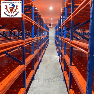 Sistema de estanterías de almacenamiento de metal al por mayor, estantería de almacén de servicio mediano con 5 capas protegidas contra la corrosión, fabricado en Vietnam - Product Image 5