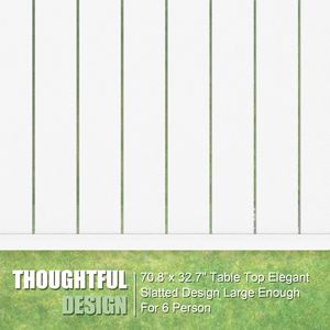 Tavolo da Pranzo Regolabile in Alluminio da 35-71 Pollici, Estensibile per 4-6 Persone, con Rivestimento E-Coating per Uso Interno ed Esterno, Elegante per Giardino - Product Image 2