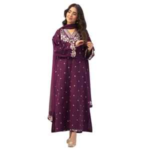 Collection Lawn : Ensemble Shalwar Kameez pakistanais pour femmes / Robes pakistanaises décontractées pour femmes par AM MPEX - Product Image 1
