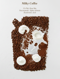 Exfoliante de café vietnamita Milky Coffee para adultos, Hella Beauty Coffee, ingrediente principal, color marrón oscuro - Product Image 6