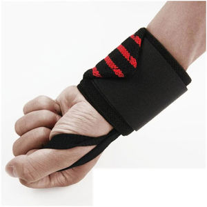 สายรัดข้อมือสำหรับวิ่งแบบปรับได้ ทำจากนีโอพรีน ขายส่ง สำหรับกีฬา กันลื่น ระบายอากาศได้ดี ป้องกันข้อมืออย่างมืออาชีพ พร้อมหัวเข็มขัด - Product Image 1