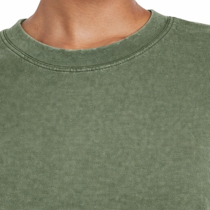 Camiseta de Algodón Tejido Transpirable para Mujer, Oversize, Casual, de Corte Holgado, Teñida Premium, Manga Media, Cómoda para el Día a Día, Personalizada - Product Image 5