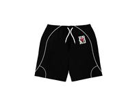 Ensemble de survêtement Division Crew noir à manches longues avec fermeture éclair sur le devant, streetwear pour hommes et enfants, respirant, 100% coton, écologique, uni