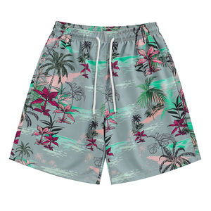 High Quality <b>Men's</b> Board Shorts Quick Dry Swimwear Drawstring Closure Mid Waist Casual Style Eco-Friendly Swim <b>Trunks</b> - Product Image 4