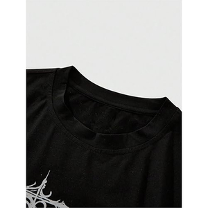 Men's Graphic <b>Y2K</b> <b>Shirt</b> Casual Short Sleeve Round Neck Regular Fit Summer Baggy T-<b>Shirts</b> - Product Image 3