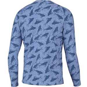 Vêtements de pêche à manches longues anti-UV UPF 50+, protection solaire, vêtements d'extérieur, chemises, hauts, sublimation, matière polyester - Product Image 3