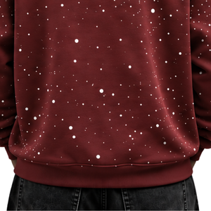 Brown <b>White</b> Men Pullover <b>Hoodie</b> Regular Fit Casual Fleece Sweatshirt Drawstring Hood Kangaroo Pocket 100% Cotton Winter - Product Image 5