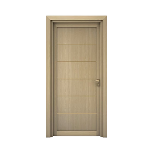 Puerta exterior de madera de MDF de PVC de alta calidad con diseño moderno ODM Acabado de apartamento de dormitorio más nuevo Directo de la fábrica de Vietnam - Product Image 2