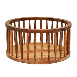 Wood <b>basket</b>, wooden <b>basket</b>, wood storage <b>basket</b>, wooden storage <b>basket</b>, wood <b>basket</b> organizer, - Product Image 5