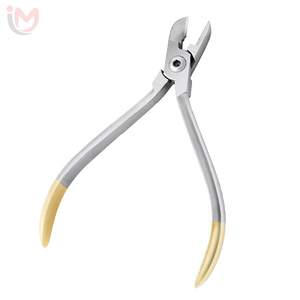 Pince orthodontique manuelle en argent à 30 mors, coupe en V, pour extrémité distale, à coupe droite et coupes en V, pour usage chirurgical - Product Image 3