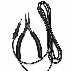 Grounded Permanent Jewelry Pliers High Quality Stainless Steel Anti Static <b>Precision</b> <b>Tool</b> Custom Logo OEM Export Grade - Product Image 4