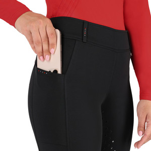 Pantalon d'équitation extensible 4 directions de haute qualité, leggings, collants, vêtements d'équitation en tissu technique au toucher doux - Product Image 4