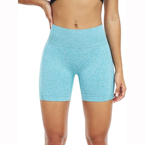 High Quality Women's Fitness <b>Booty</b> Shorts Custom Made with Logo Breathable Quick Dry Elastic Waist Spandex/Polyester Sporty - Product Image 1